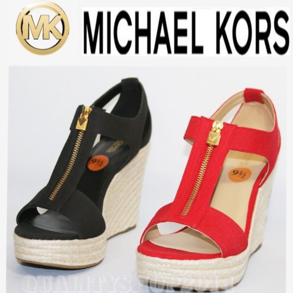Michael Kors Janet Wedge brand new with box - Picture 1 of 15